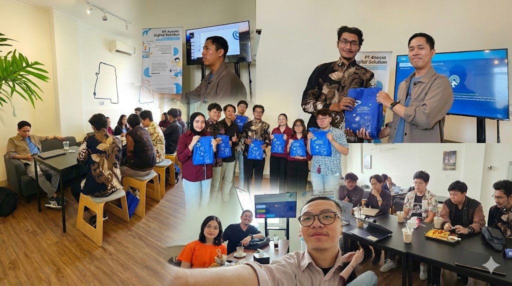 Suasana Magang 4nesia